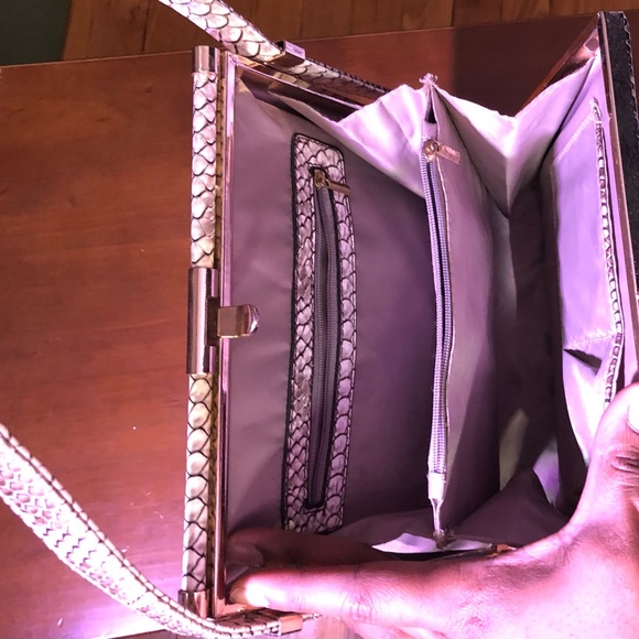 Snake Skin Accordion Compact - Picture 3 of 3